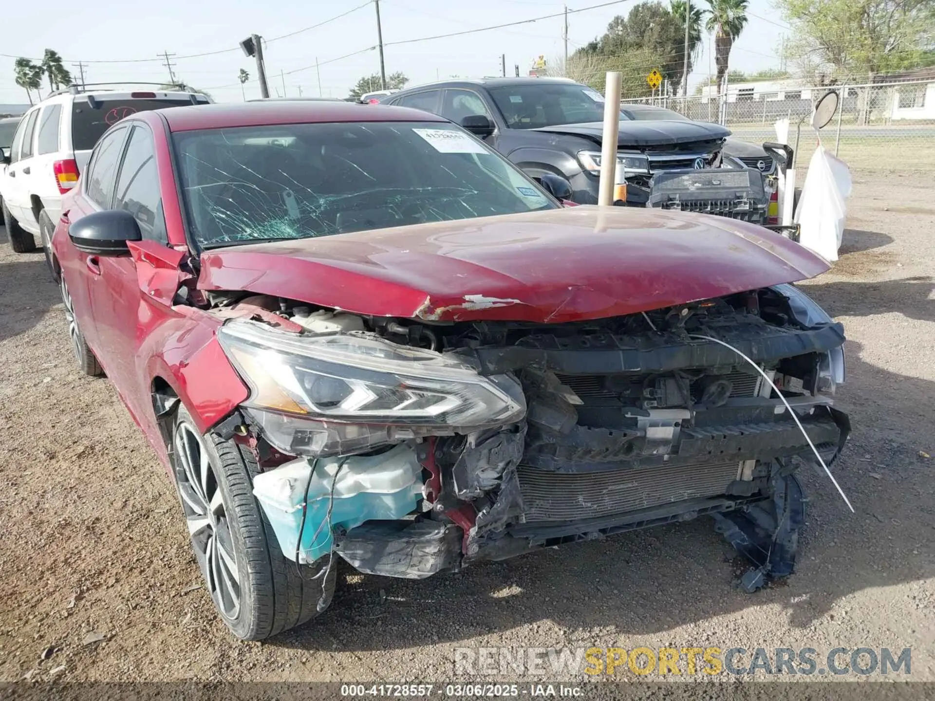 1 Photograph of a damaged car 1N4BL4CV7LN307872 NISSAN ALTIMA 2020