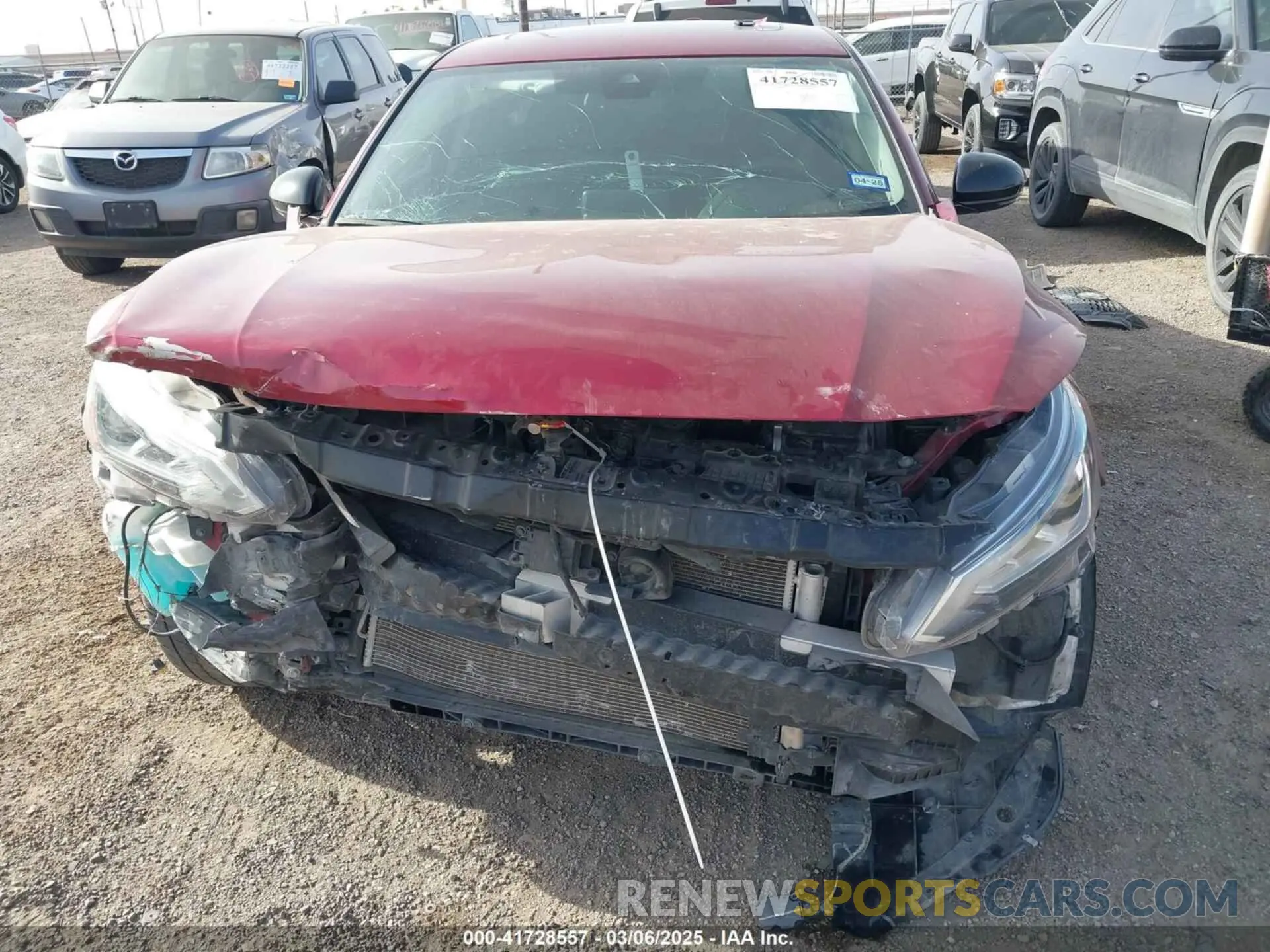 13 Photograph of a damaged car 1N4BL4CV7LN307872 NISSAN ALTIMA 2020