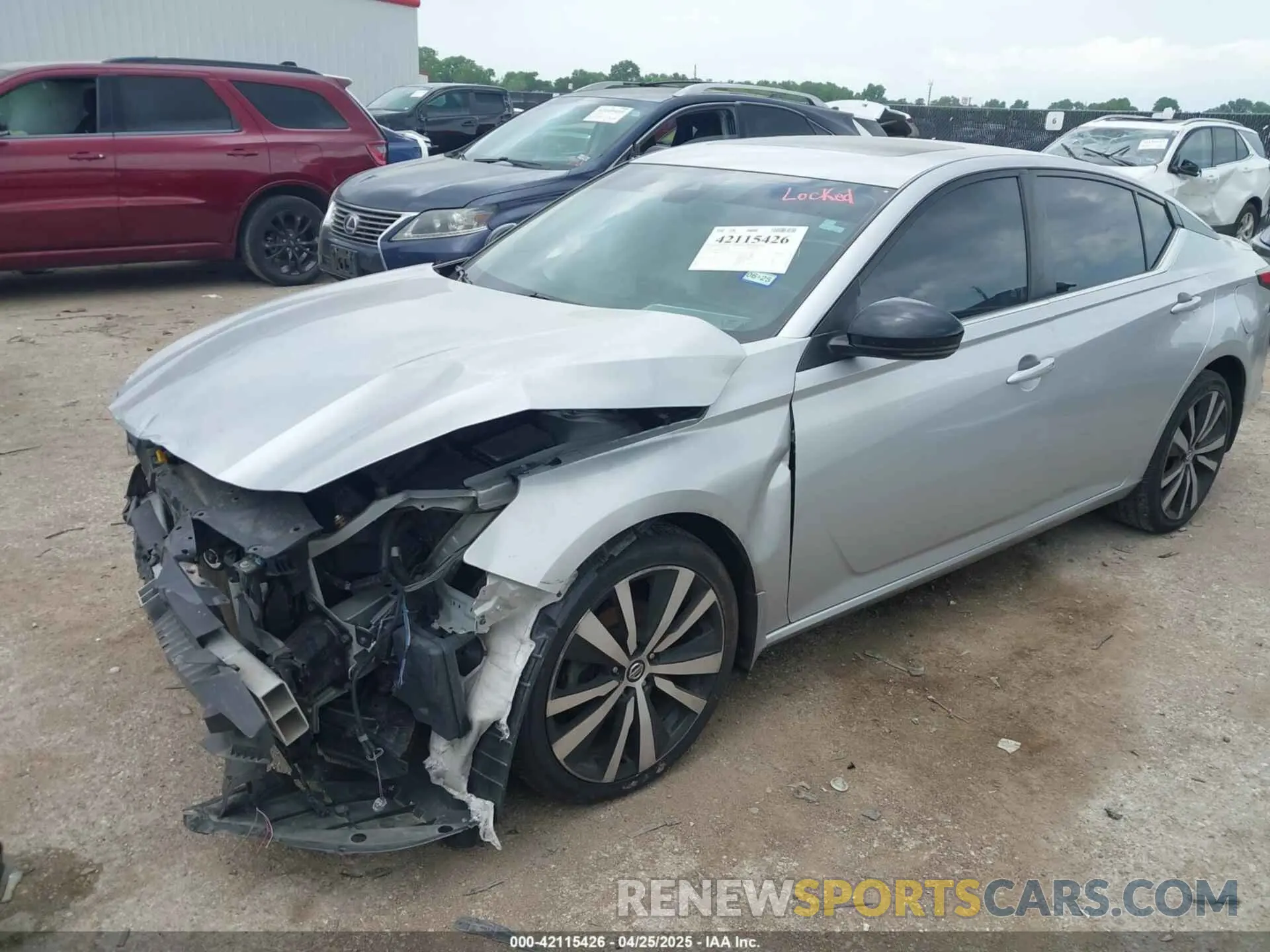 2 Photograph of a damaged car 1N4BL4CW1LC187930 NISSAN ALTIMA 2020