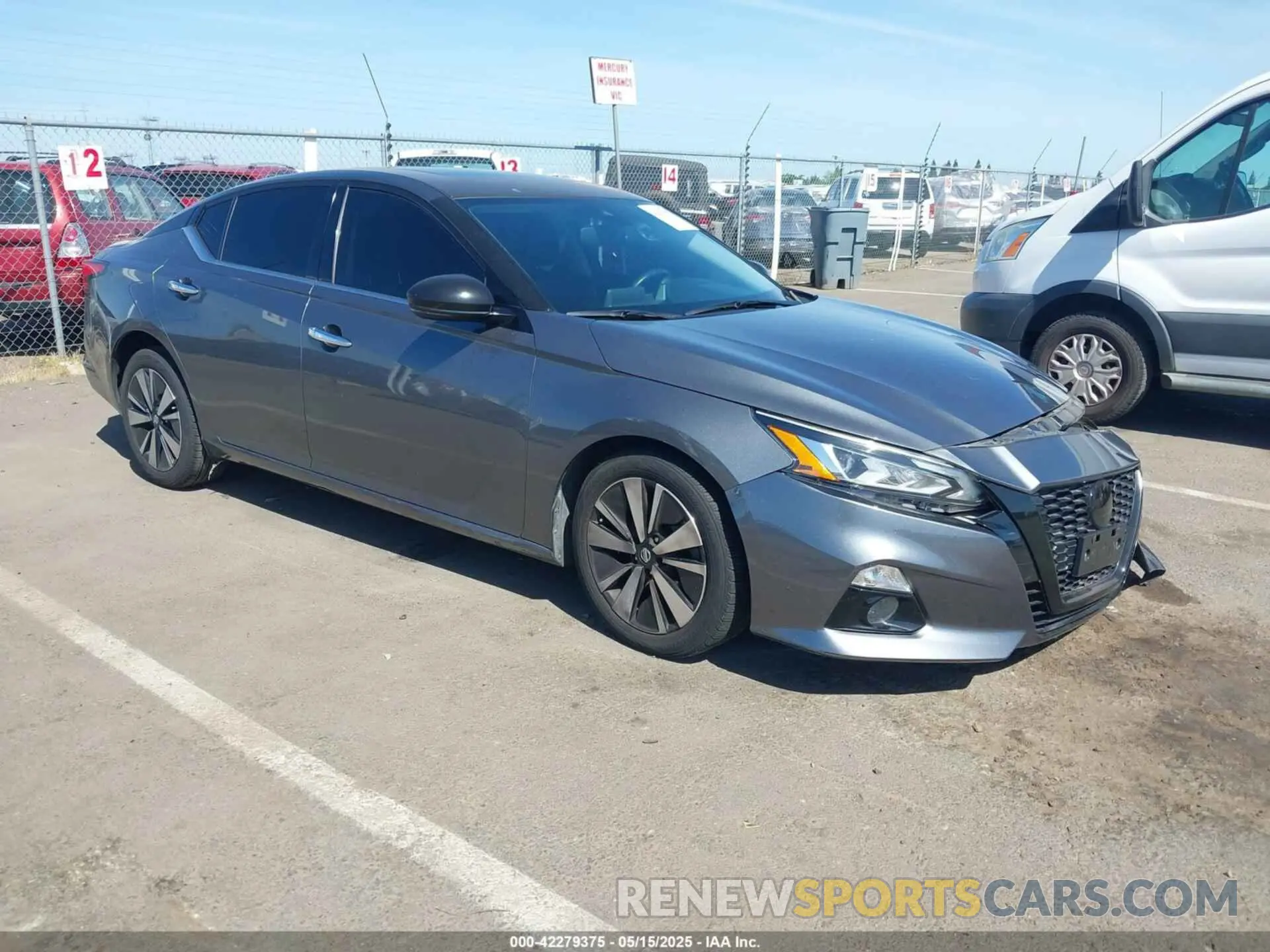 1 Photograph of a damaged car 1N4BL4EV3LC133078 NISSAN ALTIMA 2020