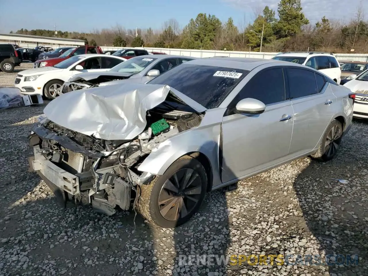 1 Photograph of a damaged car 1N4BL4EV6LC186082 NISSAN ALTIMA 2020