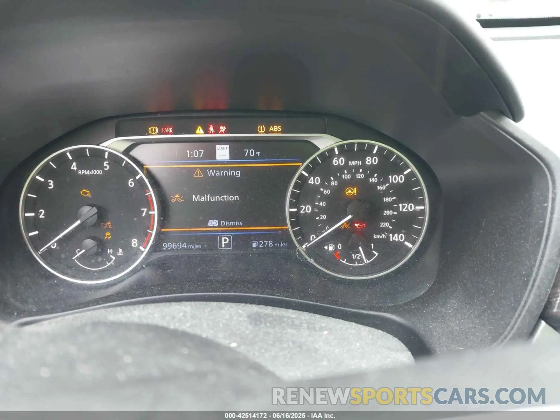 7 Фотография поврежденного автомобиля 1N4BL4EV8LC146134 NISSAN ALTIMA 2020