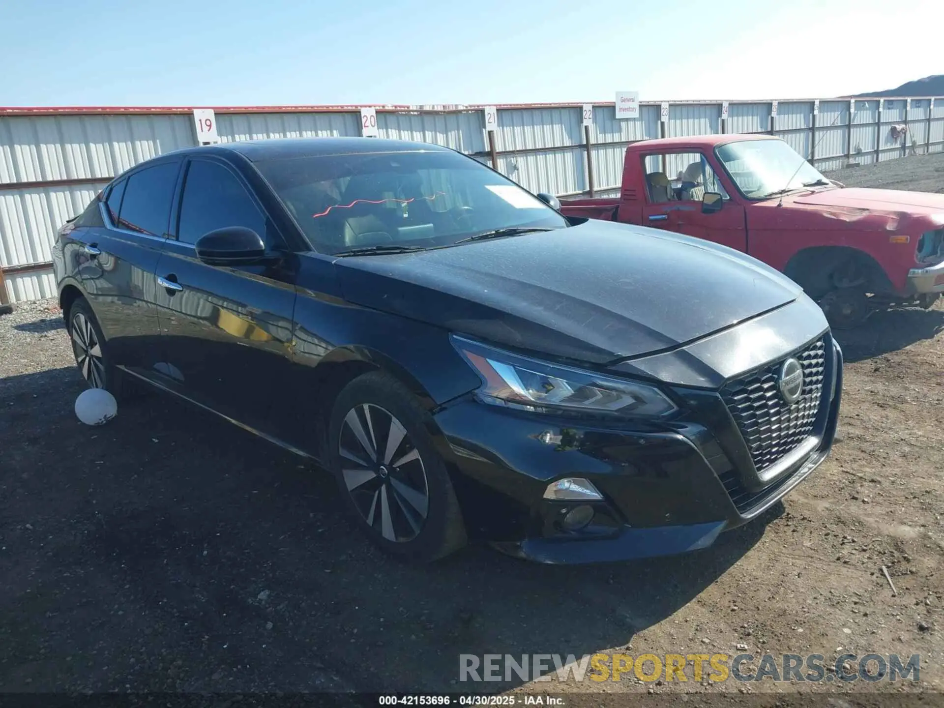1 Photograph of a damaged car 1N4BL4EVXLC147124 NISSAN ALTIMA 2020