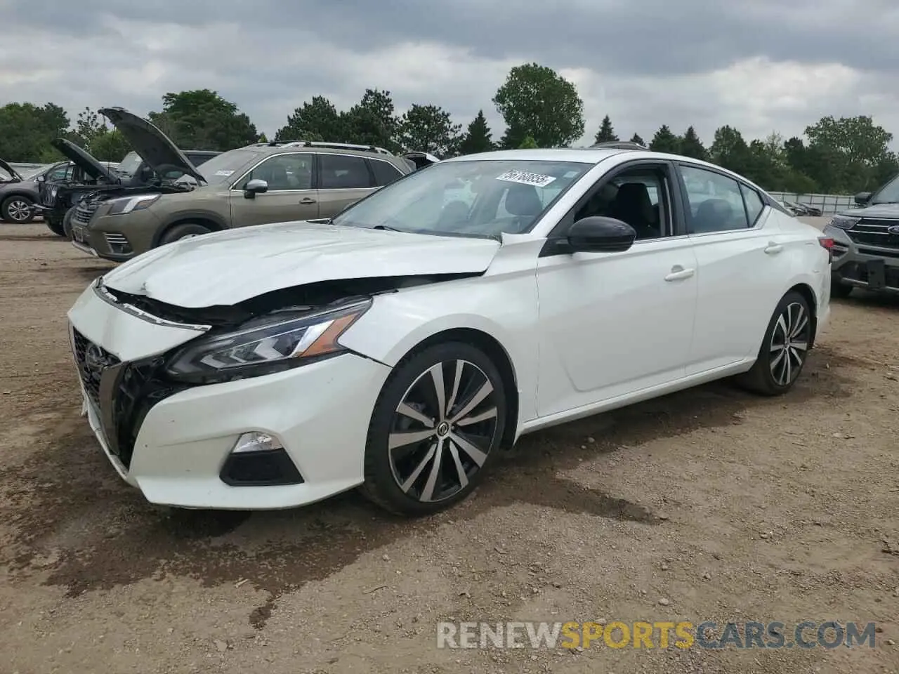 1 Photograph of a damaged car 1N4AL4CV7MN328301 NISSAN ALTIMA 2021