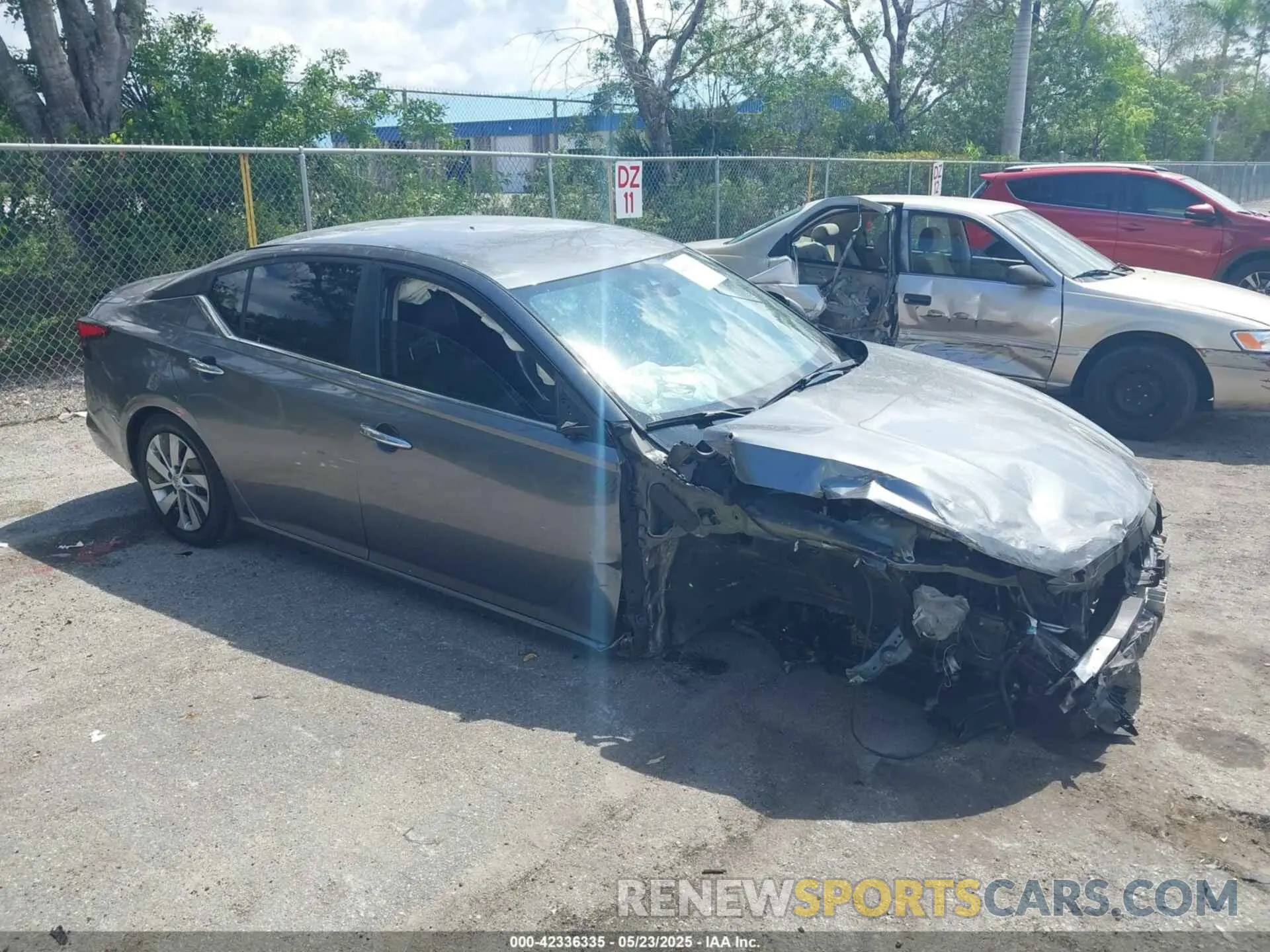 1 Photograph of a damaged car 1N4BL4BV8MN307320 NISSAN ALTIMA 2021