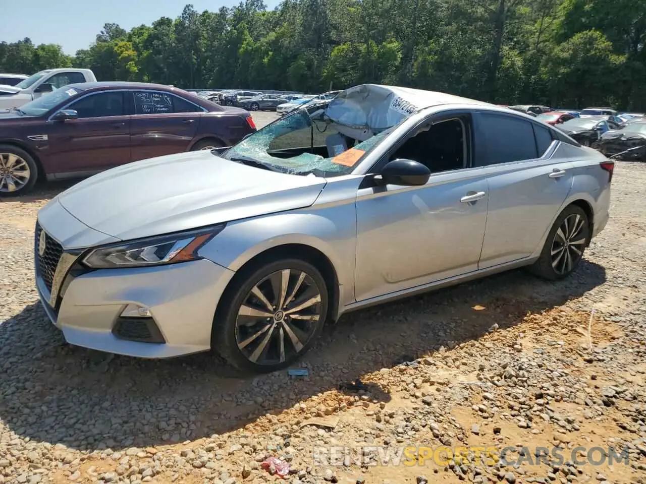 1 Photograph of a damaged car 1N4BL4CV0MN341119 NISSAN ALTIMA 2021