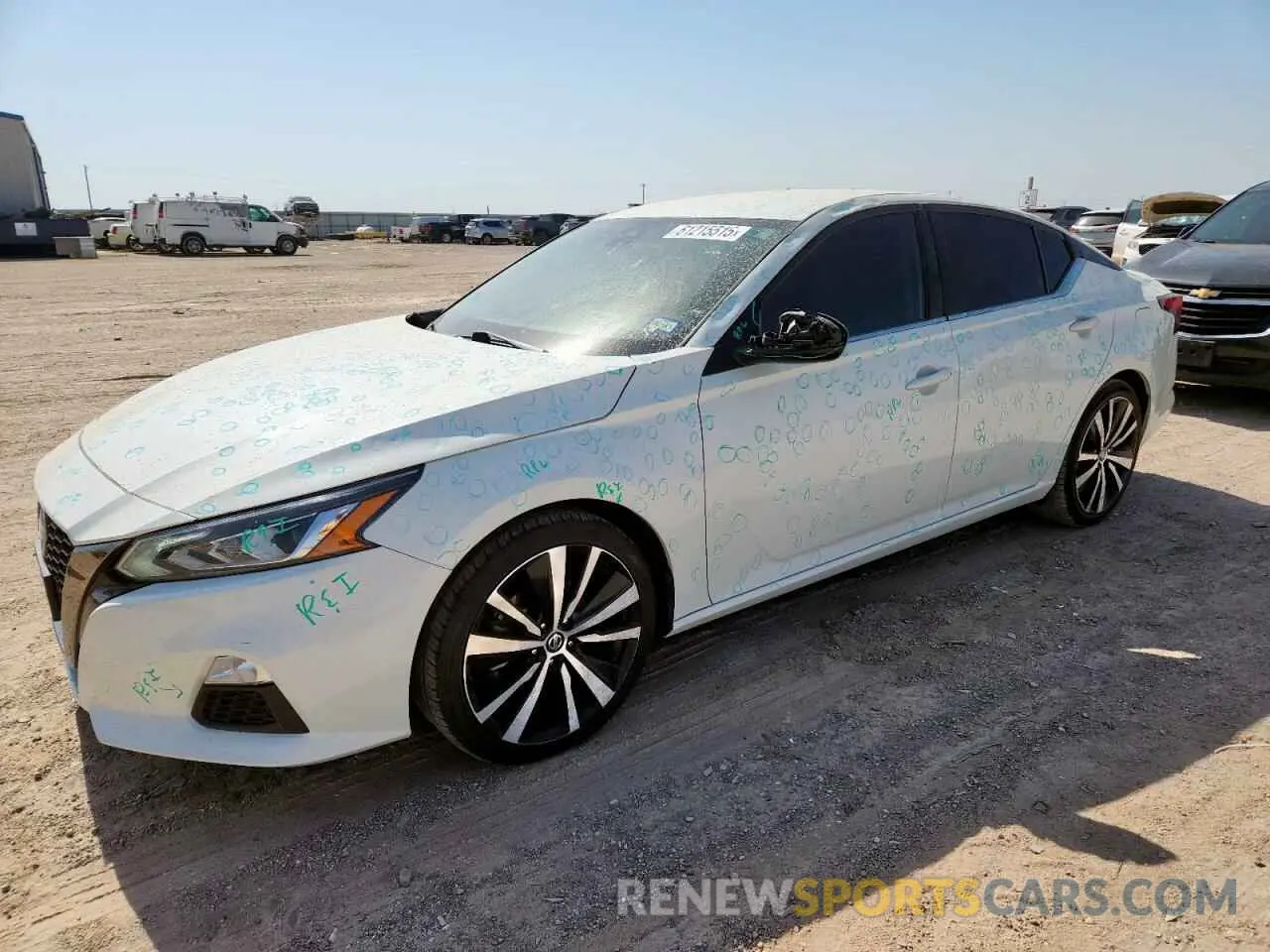 1 Photograph of a damaged car 1N4BL4CV1MN394184 NISSAN ALTIMA 2021