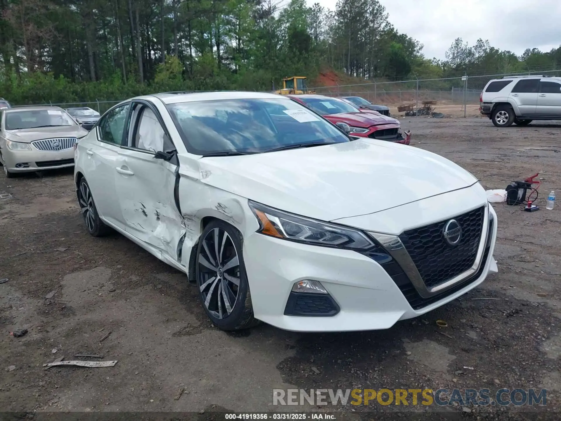 1 Photograph of a damaged car 1N4BL4CV3MN318580 NISSAN ALTIMA 2021