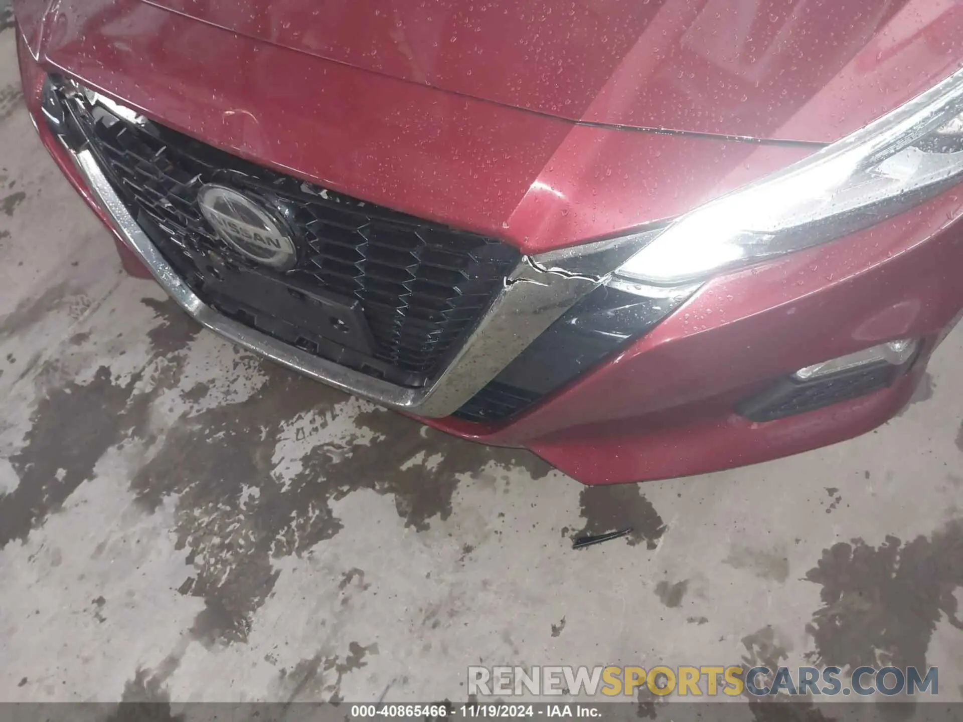 19 Photograph of a damaged car 1N4BL4CV4MN316661 NISSAN ALTIMA 2021