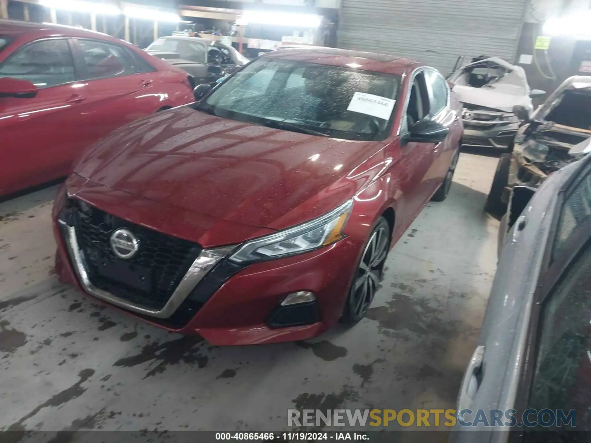 2 Photograph of a damaged car 1N4BL4CV4MN316661 NISSAN ALTIMA 2021