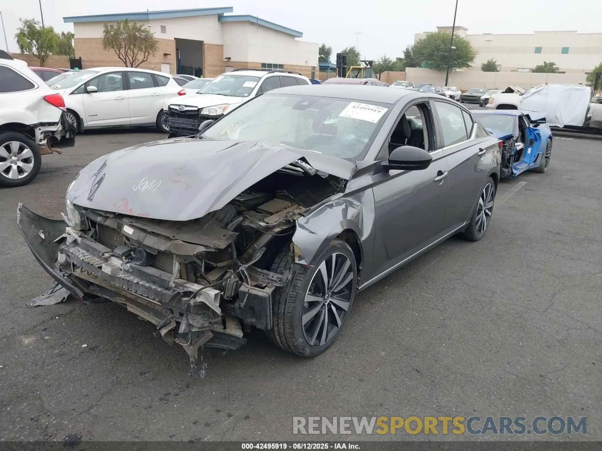 2 Photograph of a damaged car 1N4BL4CV4MN374804 NISSAN ALTIMA 2021