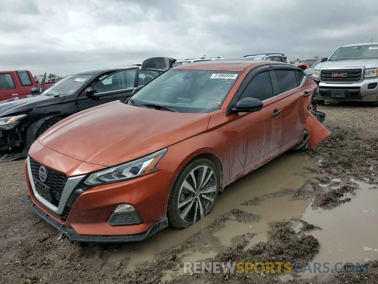 1 Photograph of a damaged car 1N4BL4CV6MN314250 NISSAN ALTIMA 2021