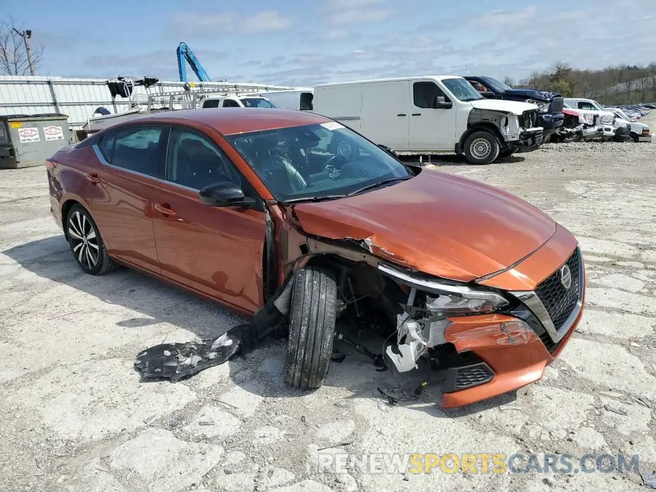 4 Photograph of a damaged car 1N4BL4CV6MN408807 NISSAN ALTIMA 2021