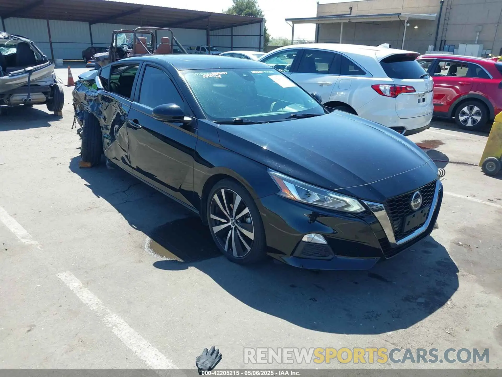 1 Photograph of a damaged car 1N4BL4CV6MN421556 NISSAN ALTIMA 2021