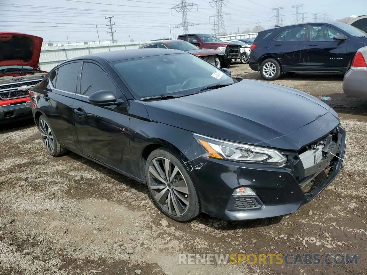 4 Photograph of a damaged car 1N4BL4CV9MN309575 NISSAN ALTIMA 2021