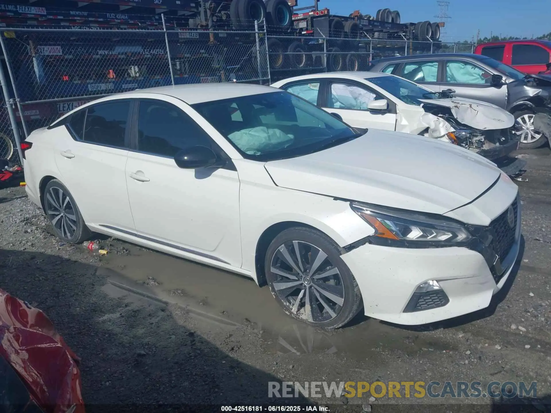 1 Photograph of a damaged car 1N4BL4CV9MN404718 NISSAN ALTIMA 2021