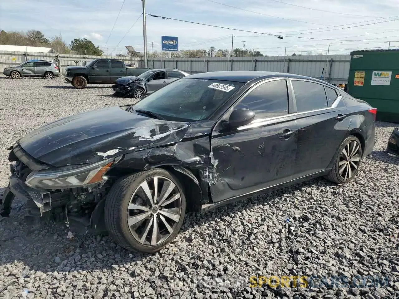 1 Фотография поврежденного автомобиля 1N4BL4CVXMN391784 NISSAN ALTIMA 2021