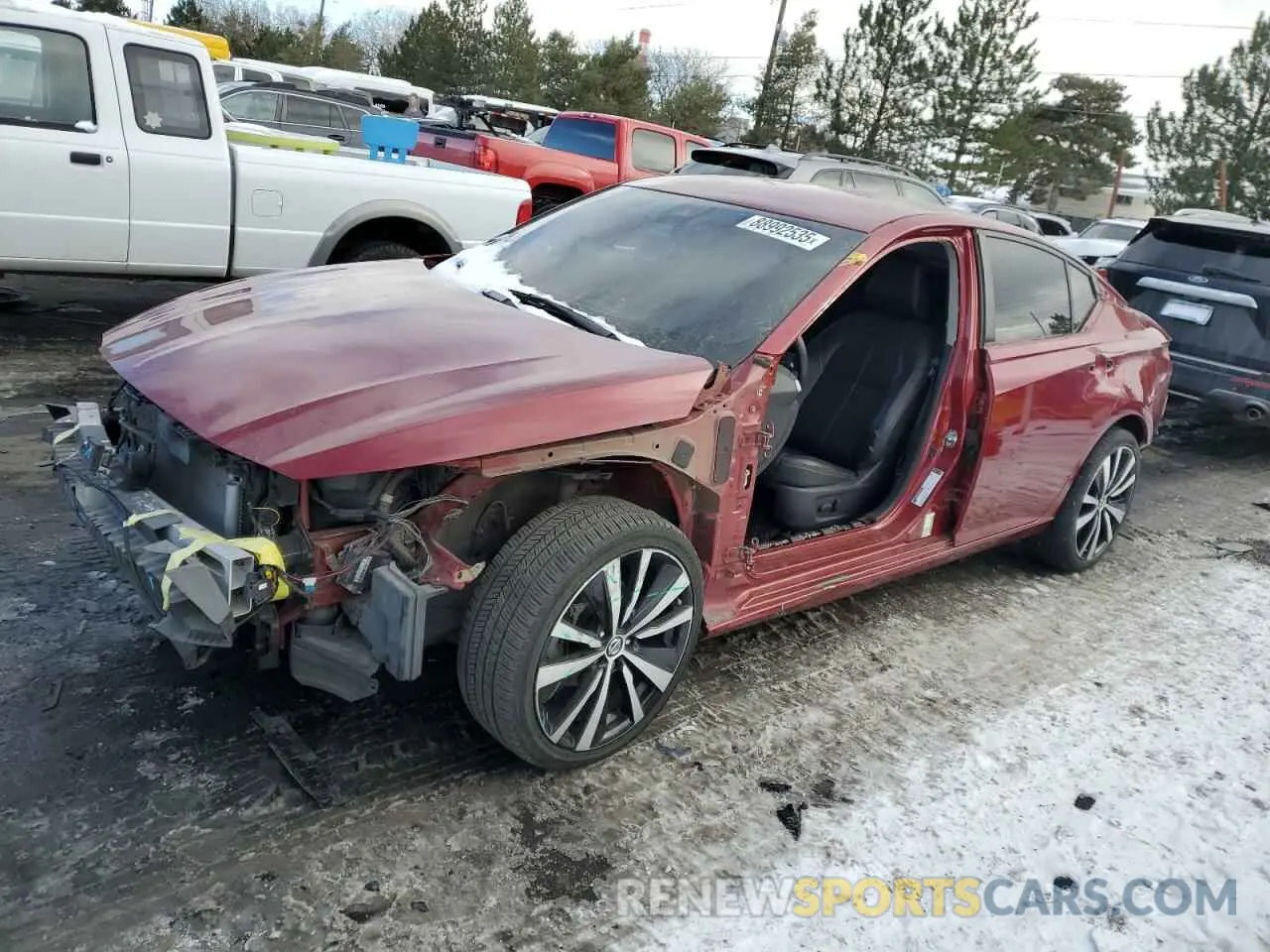 1 Photograph of a damaged car 1N4BL4CW7MN325220 NISSAN ALTIMA 2021