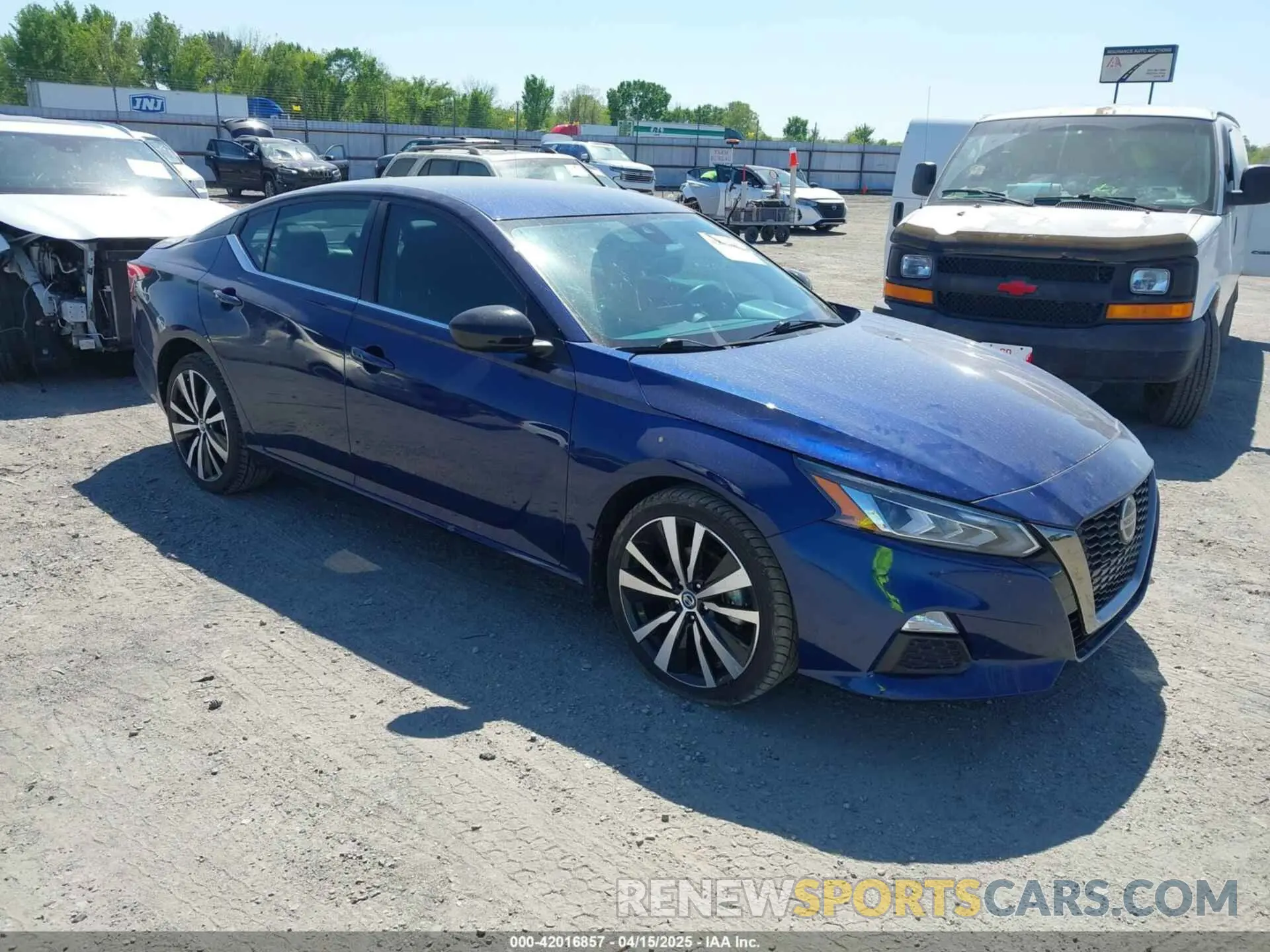1 Photograph of a damaged car 1N4BL4CW7MN328571 NISSAN ALTIMA 2021