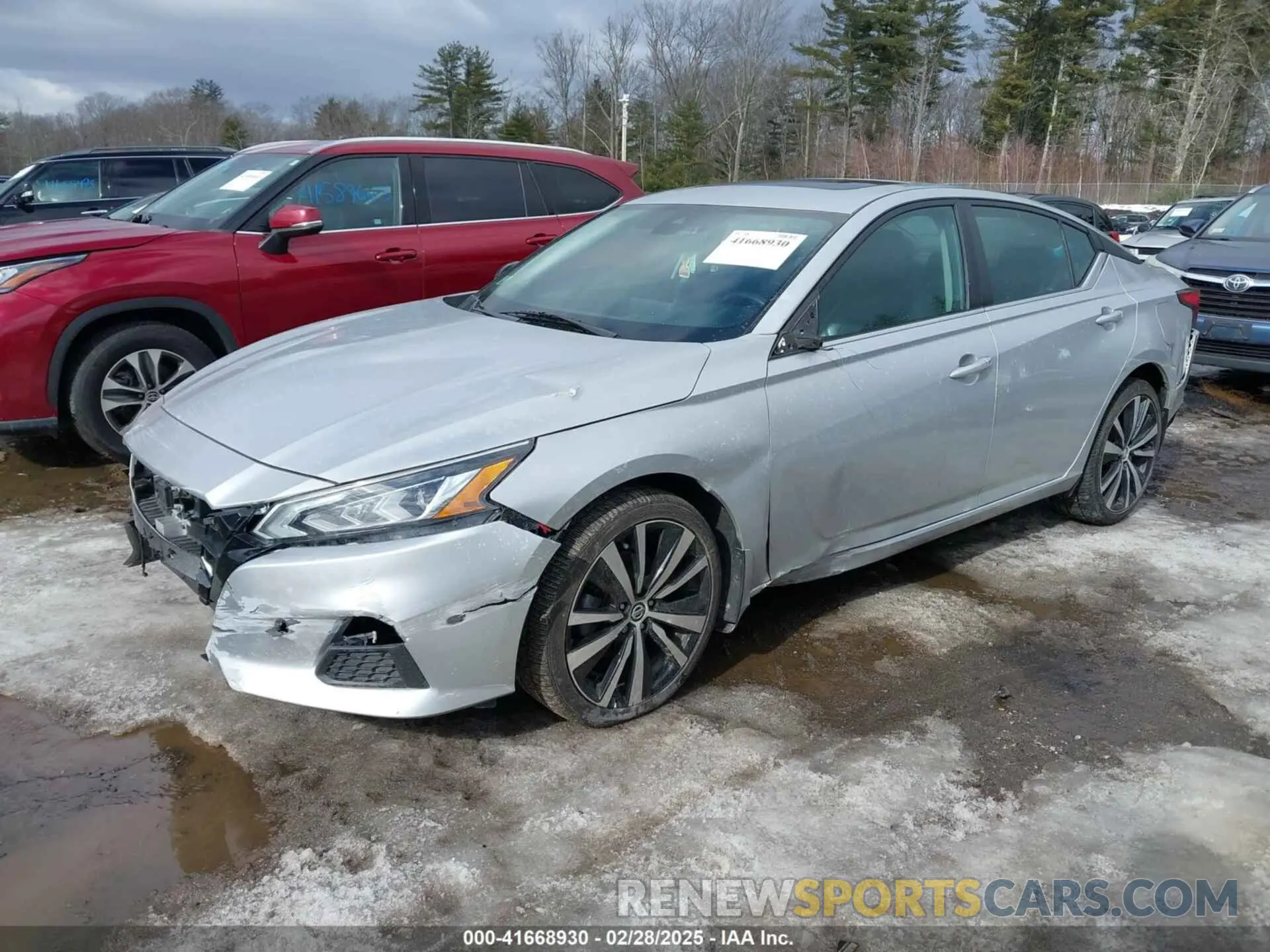 2 Photograph of a damaged car 1N4BL4CW7MN354183 NISSAN ALTIMA 2021