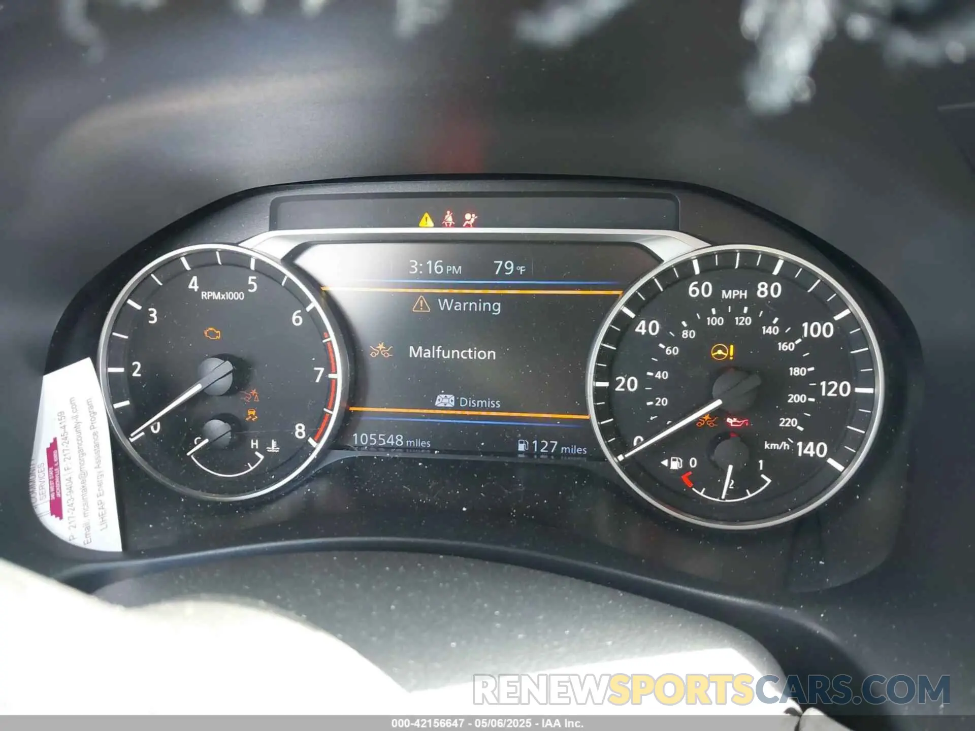 7 Фотография поврежденного автомобиля 1N4BL4DV0MN360123 NISSAN ALTIMA 2021
