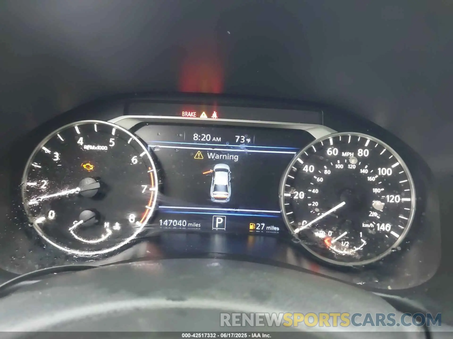 7 Photograph of a damaged car 1N4BL4DV2MN307097 NISSAN ALTIMA 2021