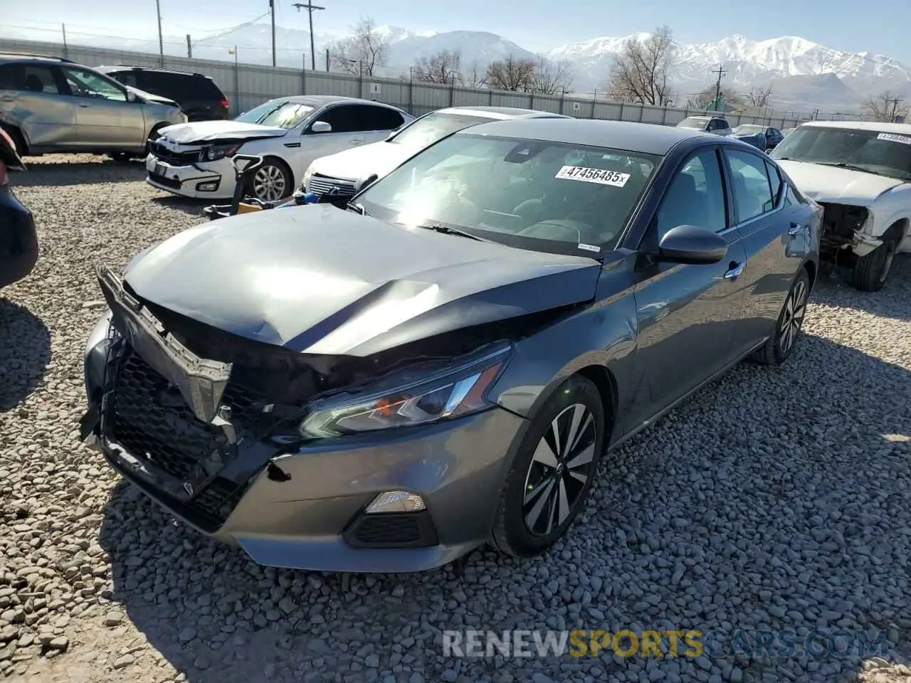 1 Photograph of a damaged car 1N4BL4DV2MN336440 NISSAN ALTIMA 2021