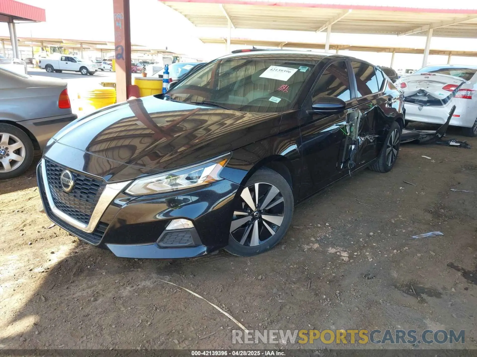 2 Photograph of a damaged car 1N4BL4DV6MN336375 NISSAN ALTIMA 2021