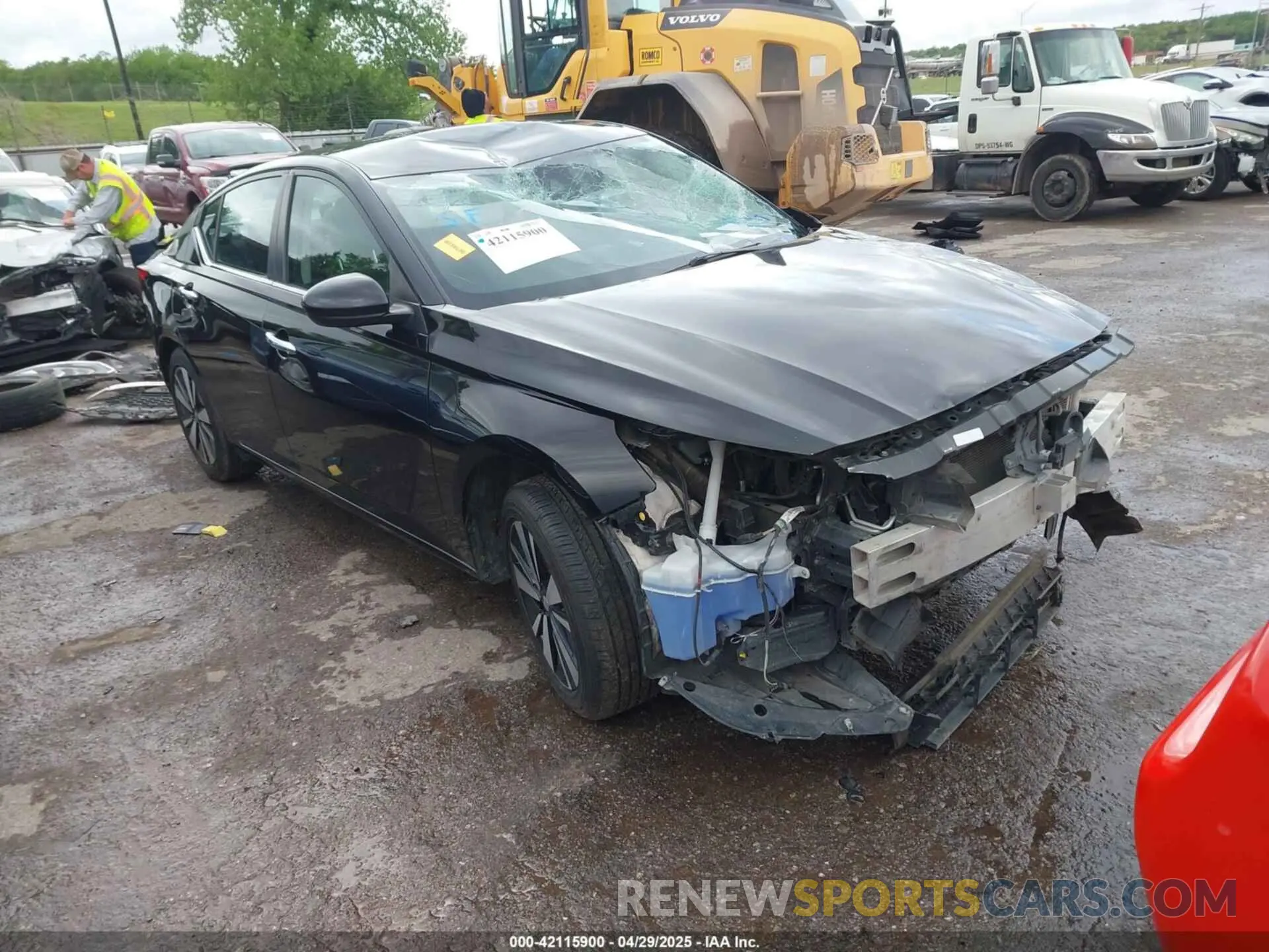 1 Photograph of a damaged car 1N4BL4DV7MN335591 NISSAN ALTIMA 2021