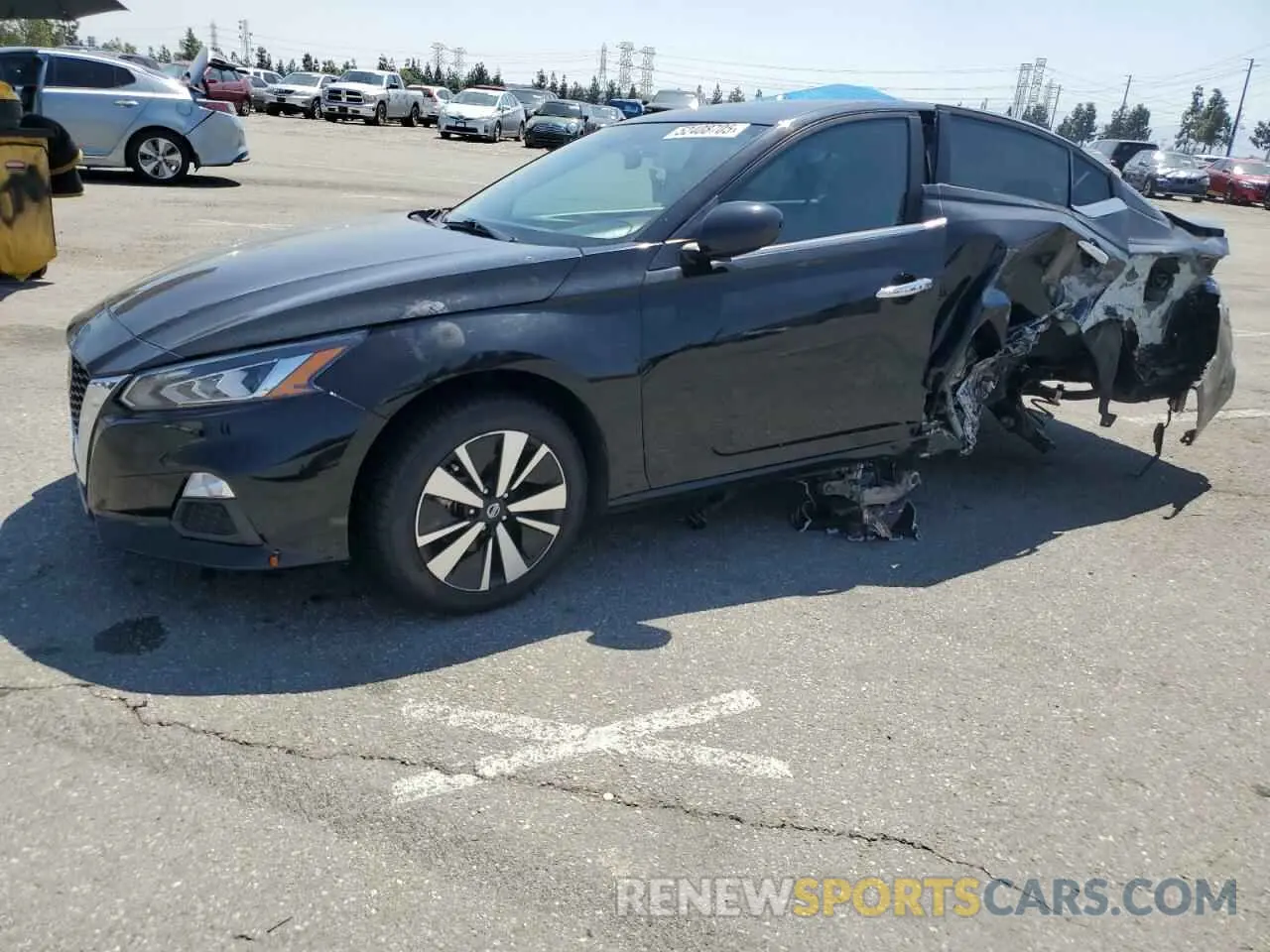 1 Photograph of a damaged car 1N4BL4DVXMN306344 NISSAN ALTIMA 2021