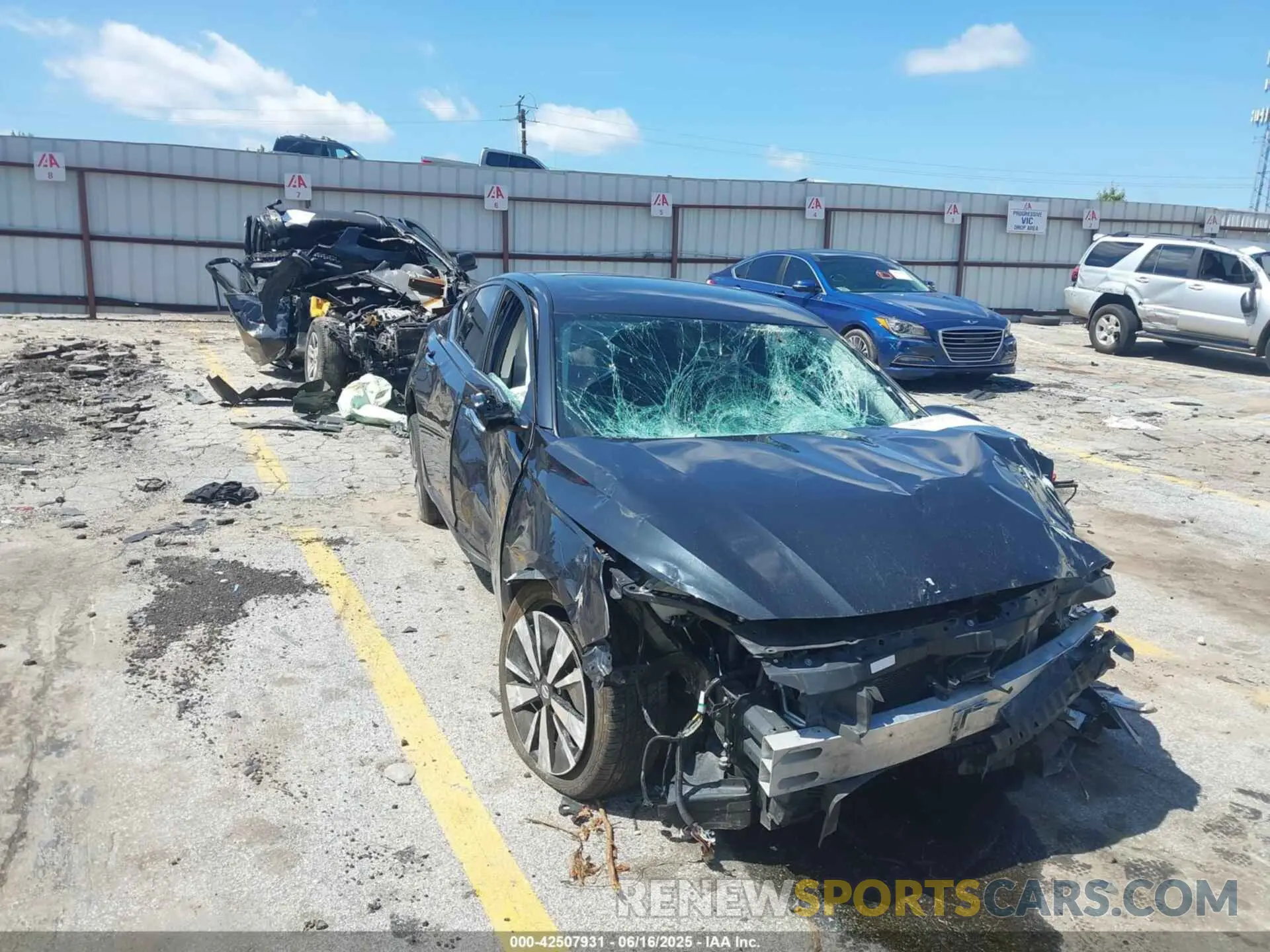 1 Photograph of a damaged car 1N4BL4DVXMN311379 NISSAN ALTIMA 2021