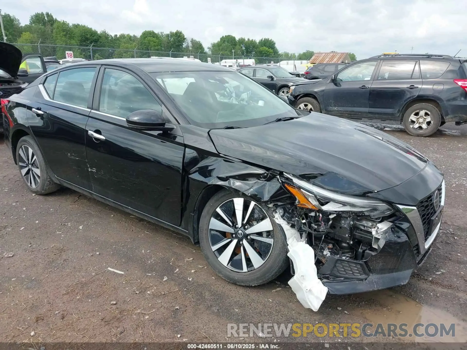 1 Photograph of a damaged car 1N4BL4DW7MN357499 NISSAN ALTIMA 2021