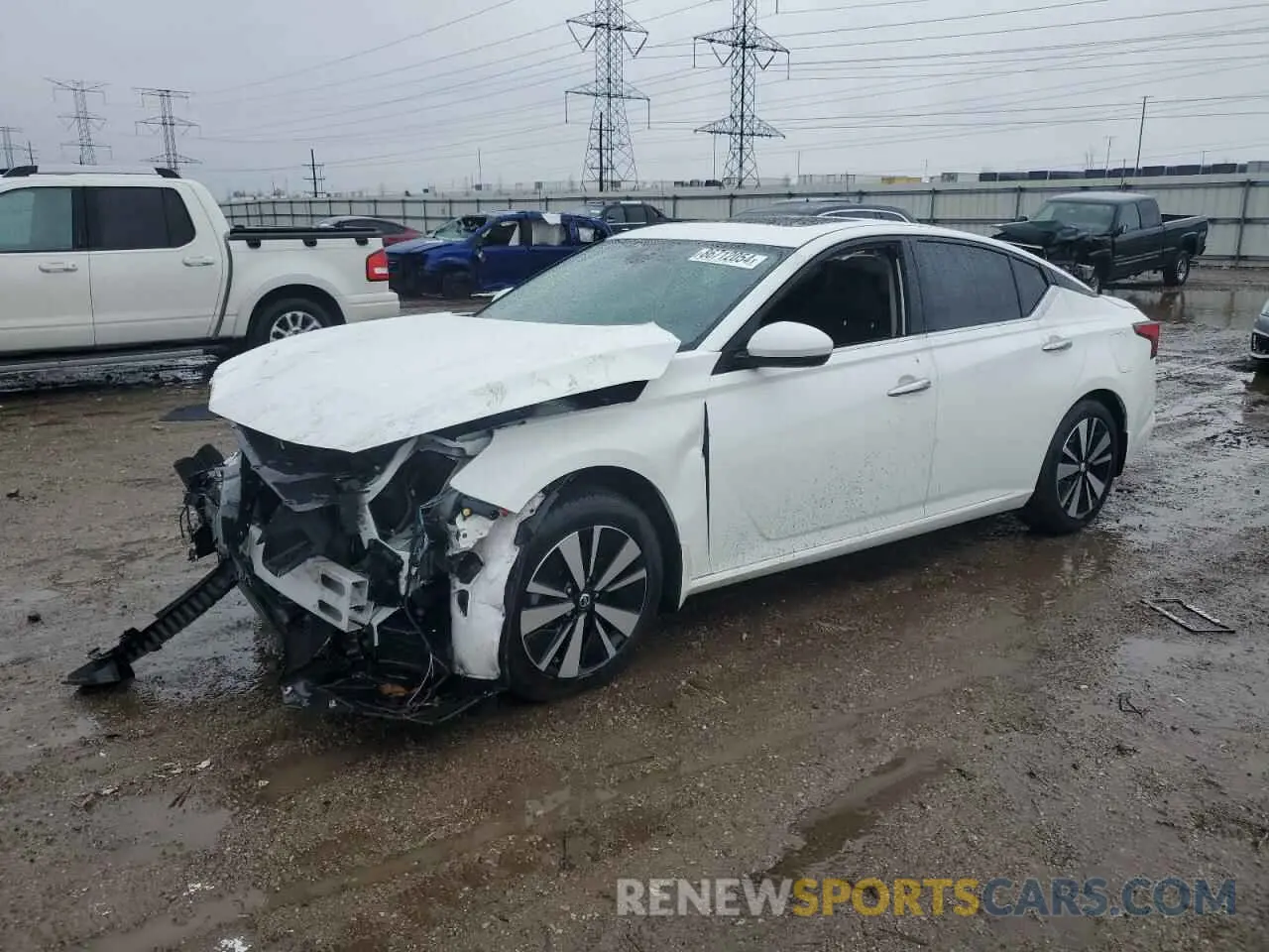 1 Photograph of a damaged car 1N4BL4EV3MN363631 NISSAN ALTIMA 2021