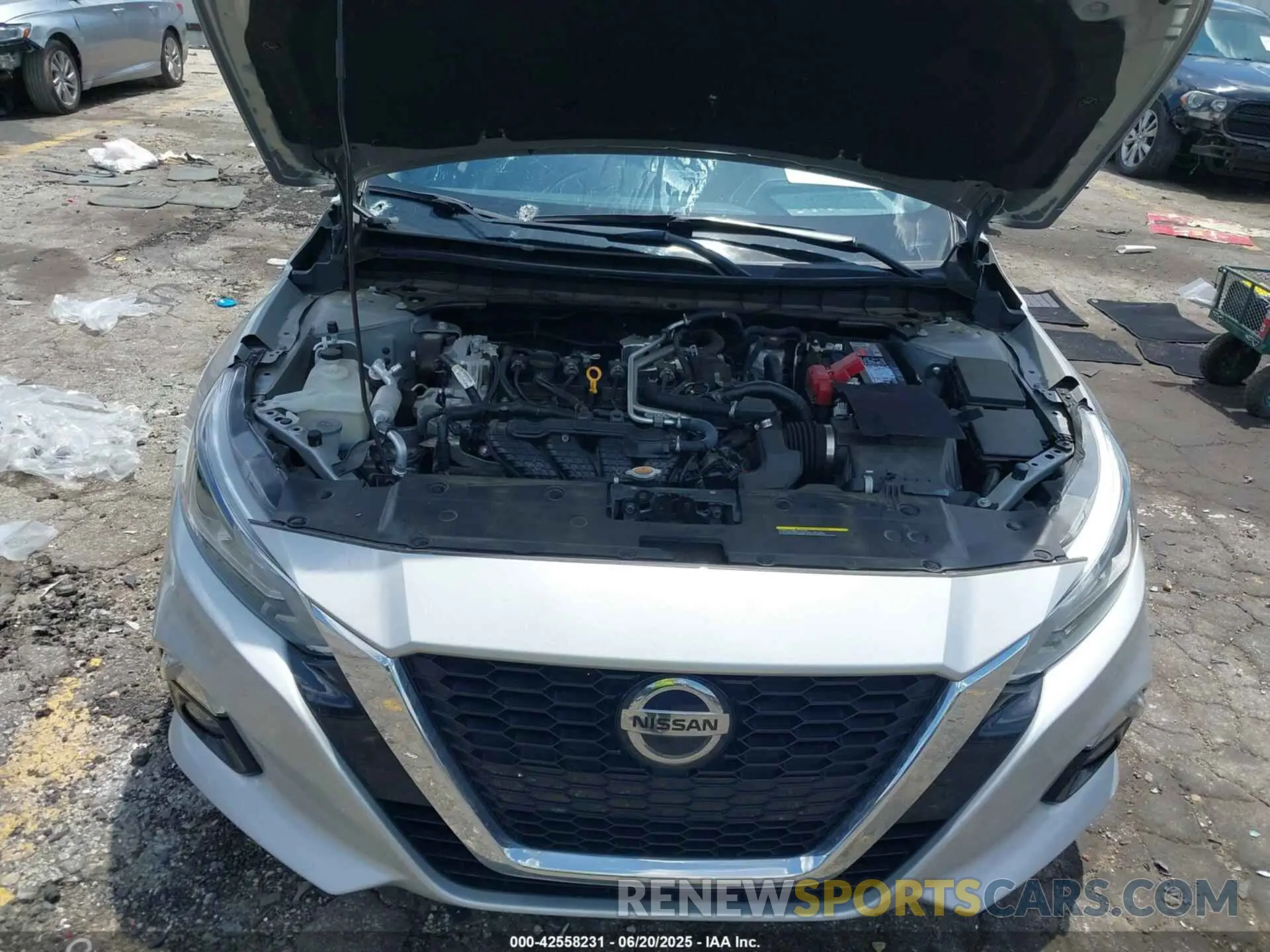 10 Photograph of a damaged car 1N4BL4EV6MN345897 NISSAN ALTIMA 2021