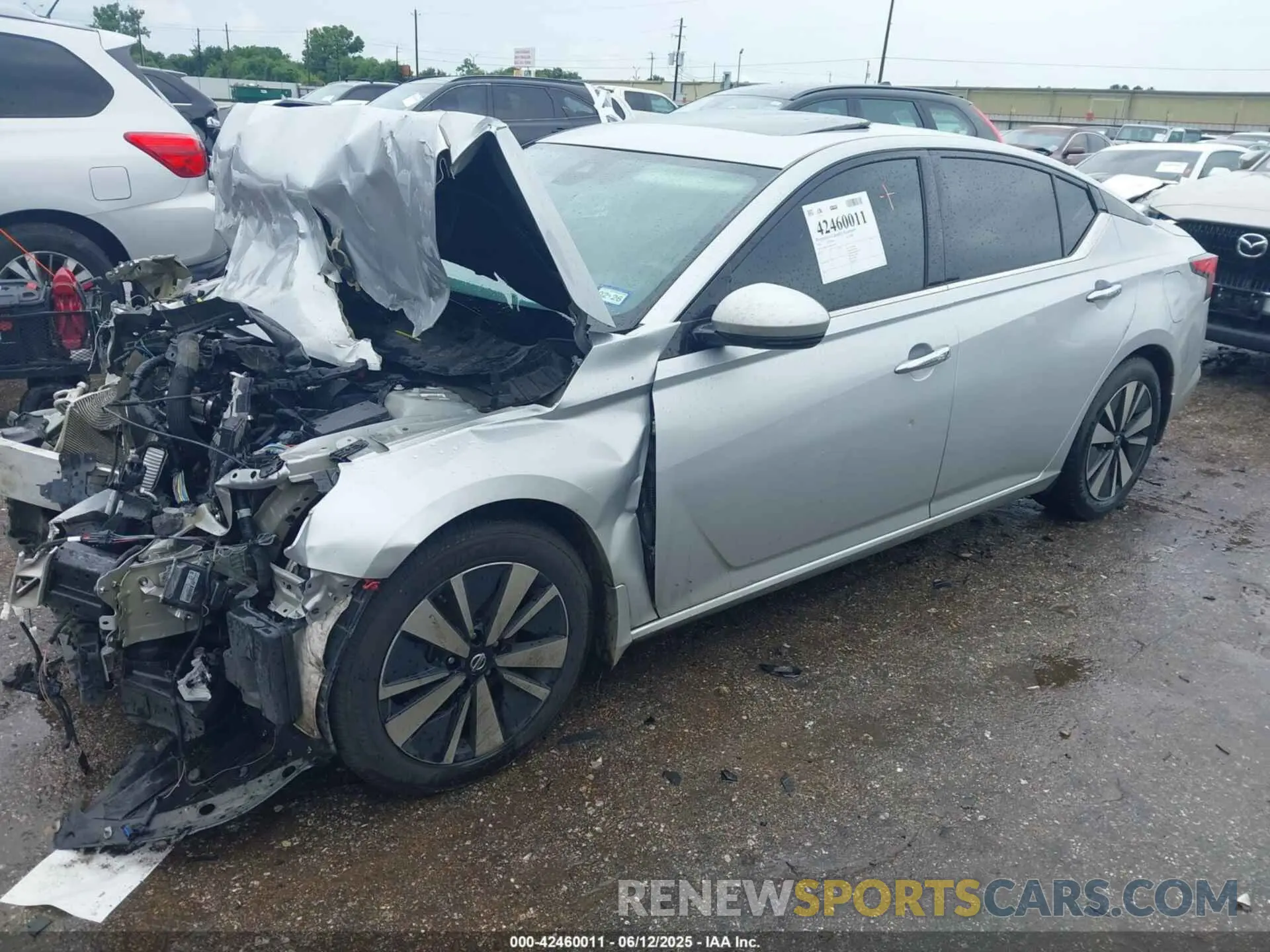 2 Photograph of a damaged car 1N4BL4EV7MN404200 NISSAN ALTIMA 2021
