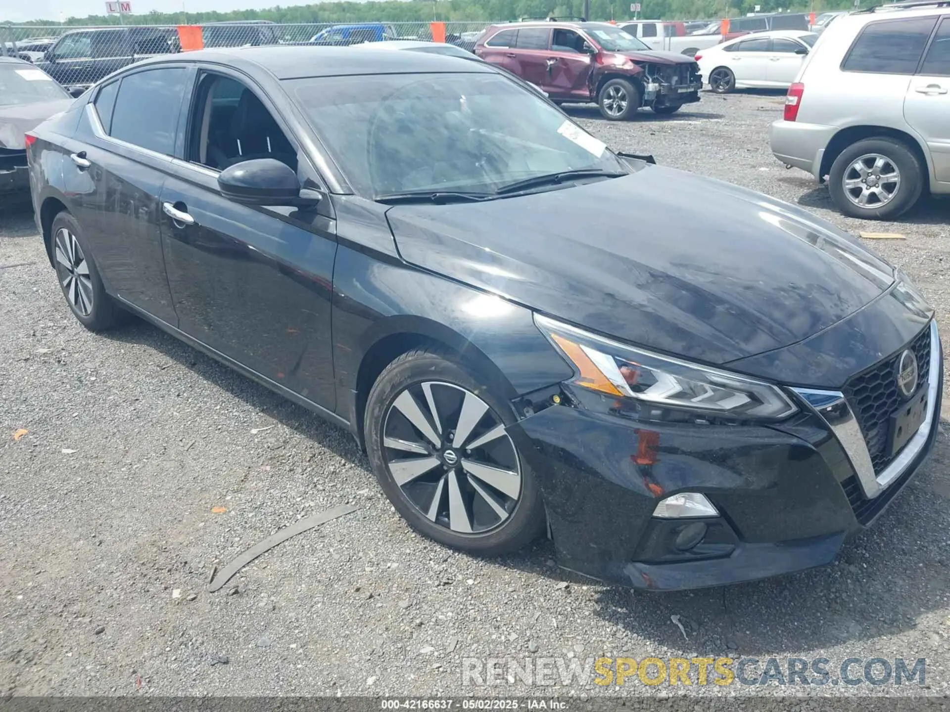 1 Photograph of a damaged car 1N4BL4EV8MN314473 NISSAN ALTIMA 2021