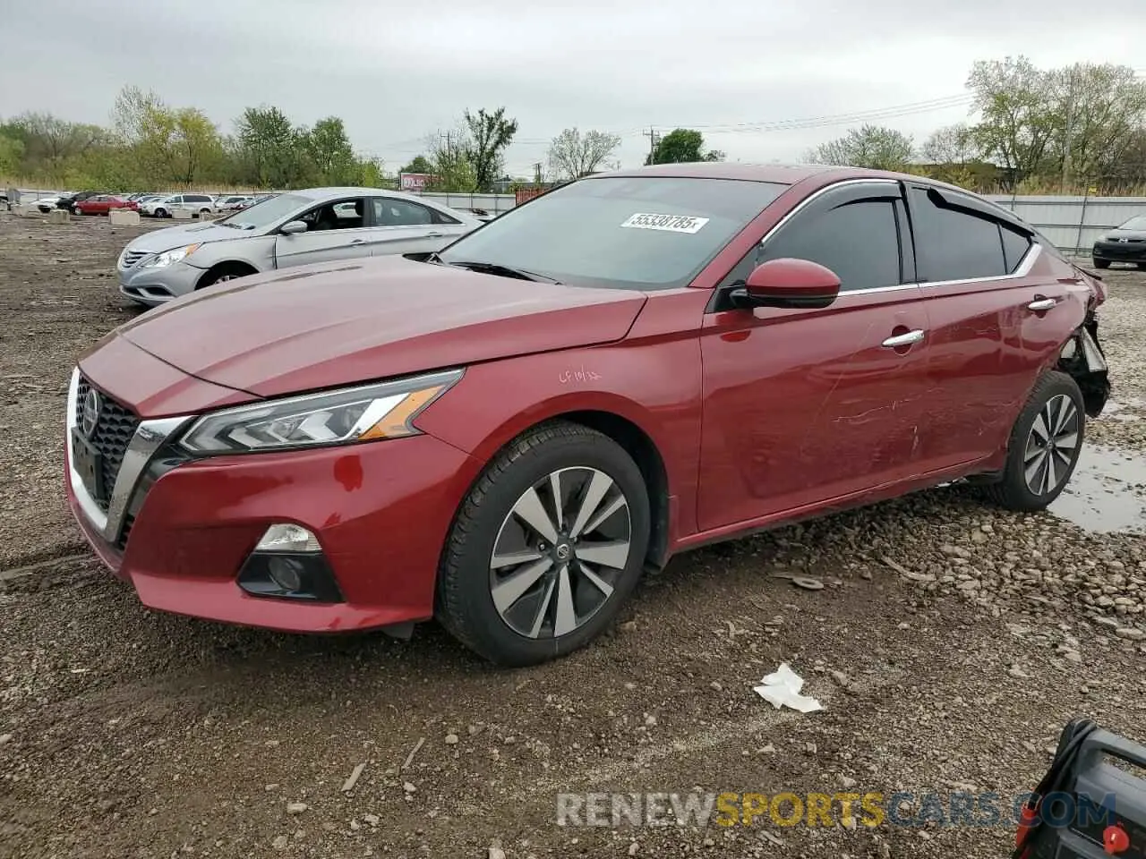 1 Photograph of a damaged car 1N4BL4EW4MN415275 NISSAN ALTIMA 2021