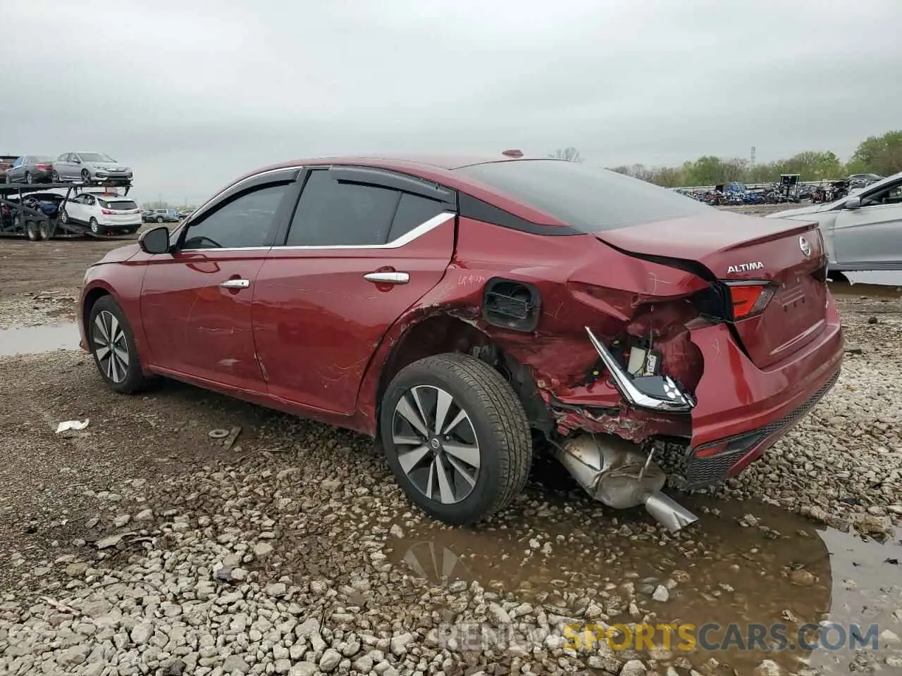 2 Photograph of a damaged car 1N4BL4EW4MN415275 NISSAN ALTIMA 2021