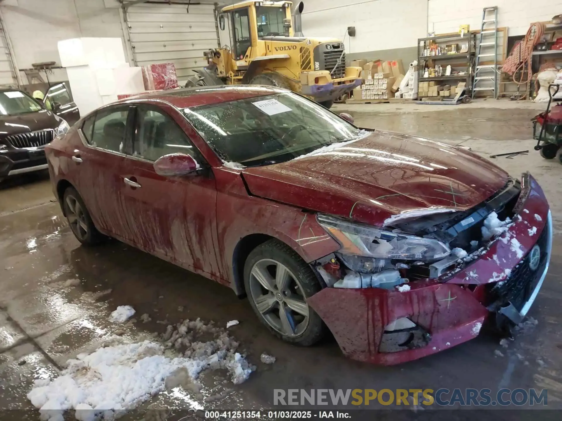 1 Photograph of a damaged car 1N4BL4EW9MN325085 NISSAN ALTIMA 2021