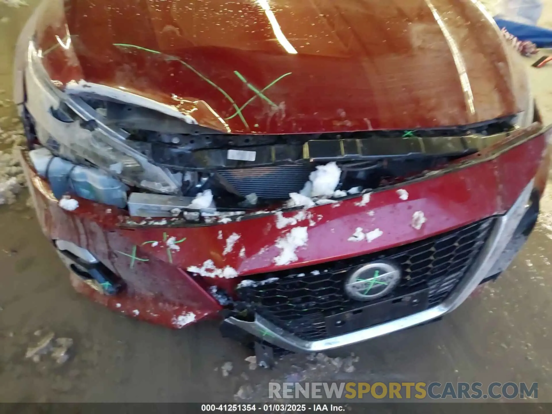 12 Photograph of a damaged car 1N4BL4EW9MN325085 NISSAN ALTIMA 2021