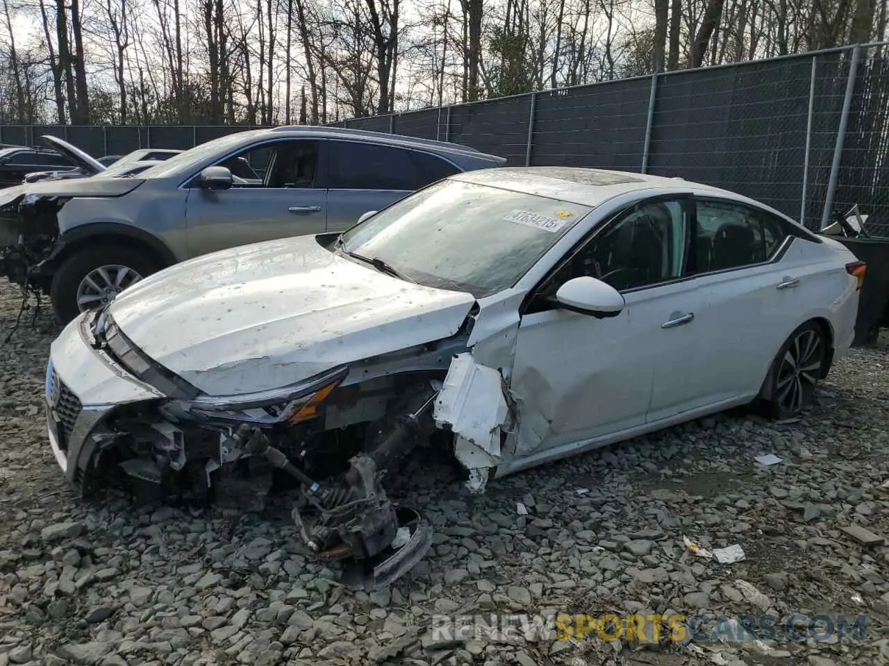 1 Photograph of a damaged car 1N4BL4FW9MN360515 NISSAN ALTIMA 2021