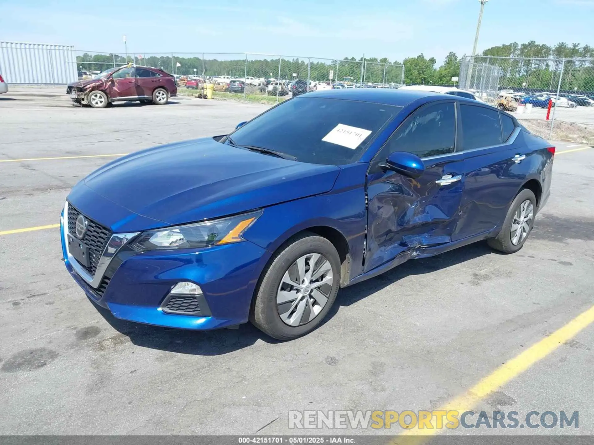 2 Photograph of a damaged car 1N4BL4BV2NN344378 NISSAN ALTIMA 2022