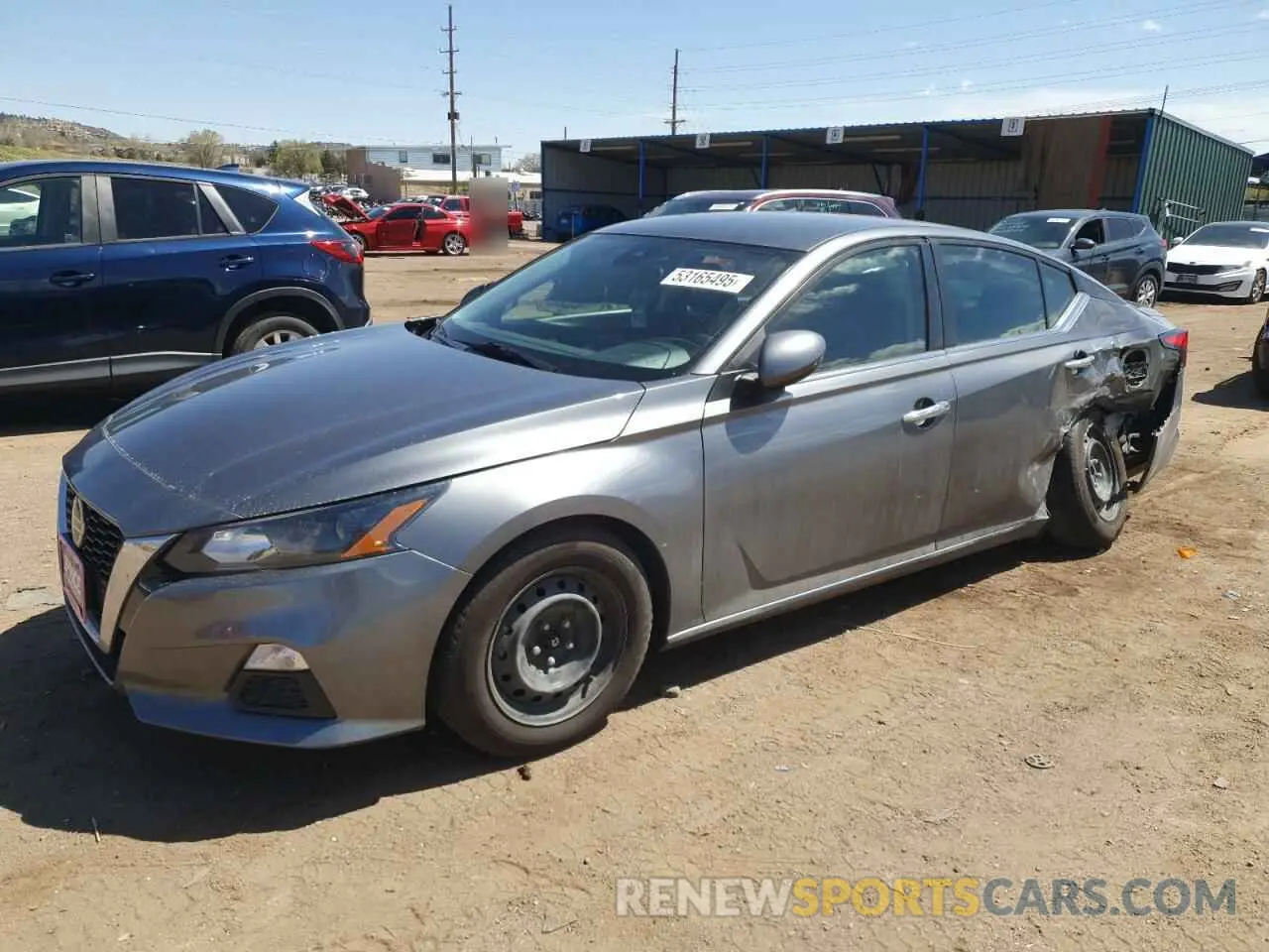 1 Photograph of a damaged car 1N4BL4BV9NN317419 NISSAN ALTIMA 2022