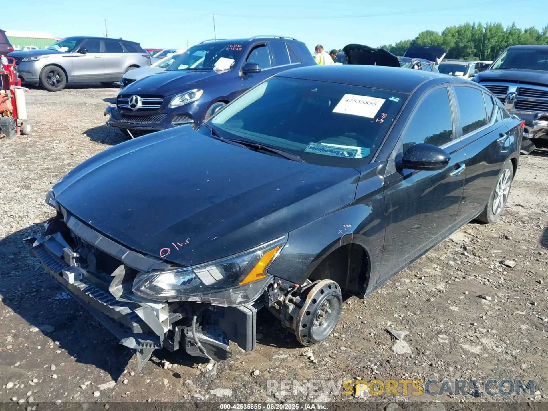 2 Photograph of a damaged car 1N4BL4BVXNN353054 NISSAN ALTIMA 2022