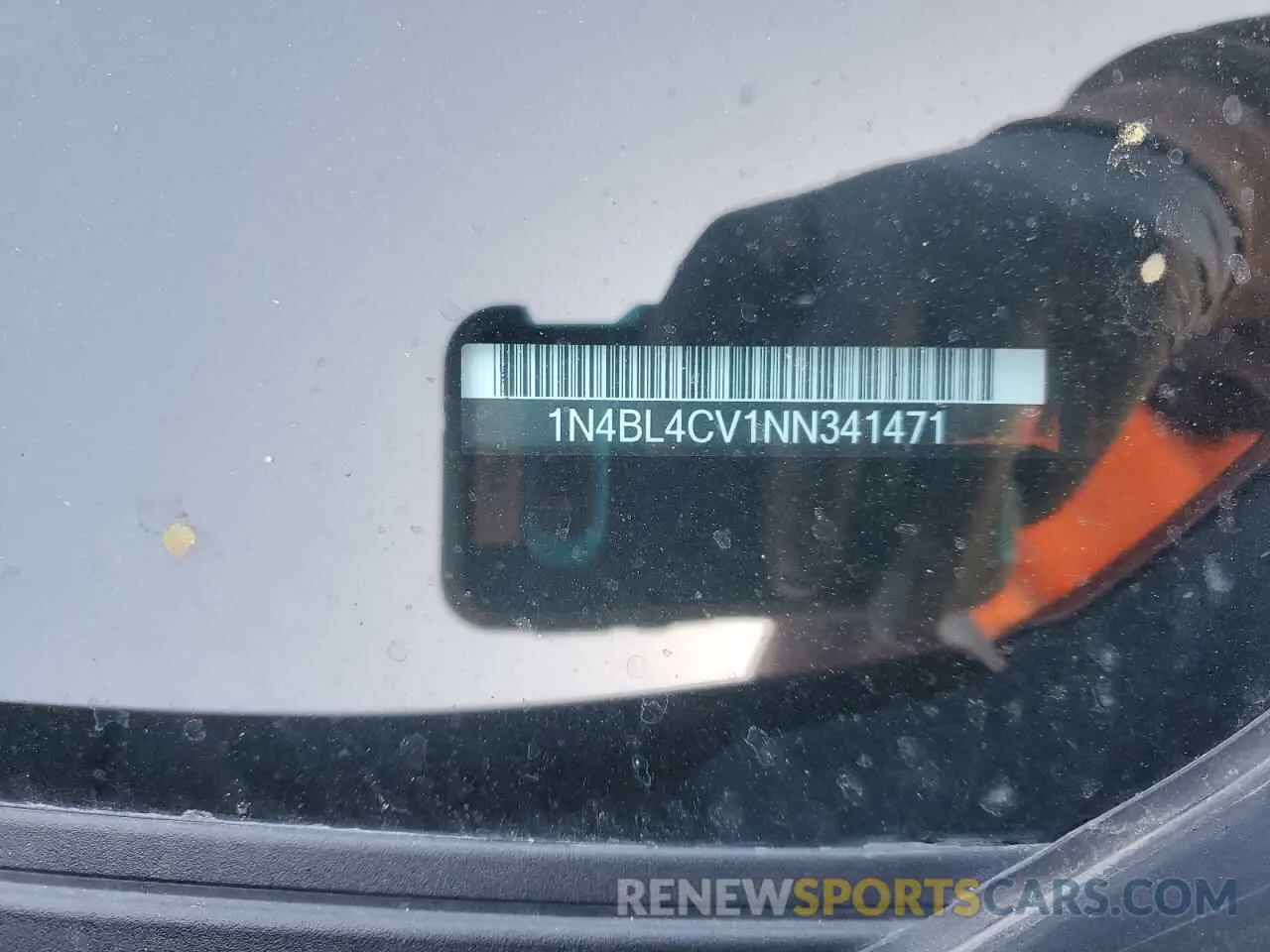 14 Photograph of a damaged car 1N4BL4CV1NN341471 NISSAN ALTIMA 2022