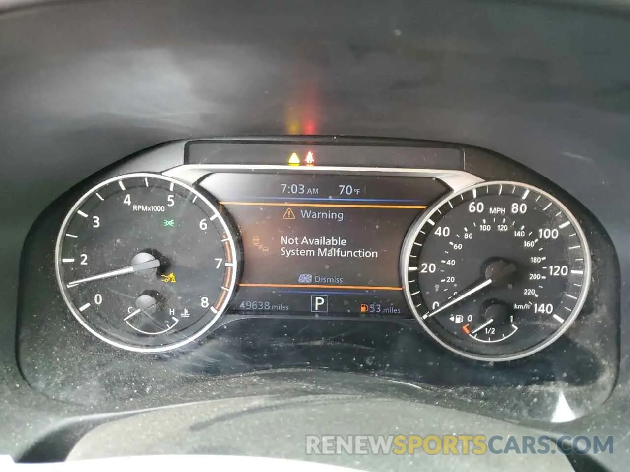 9 Photograph of a damaged car 1N4BL4CV7NN419056 NISSAN ALTIMA 2022