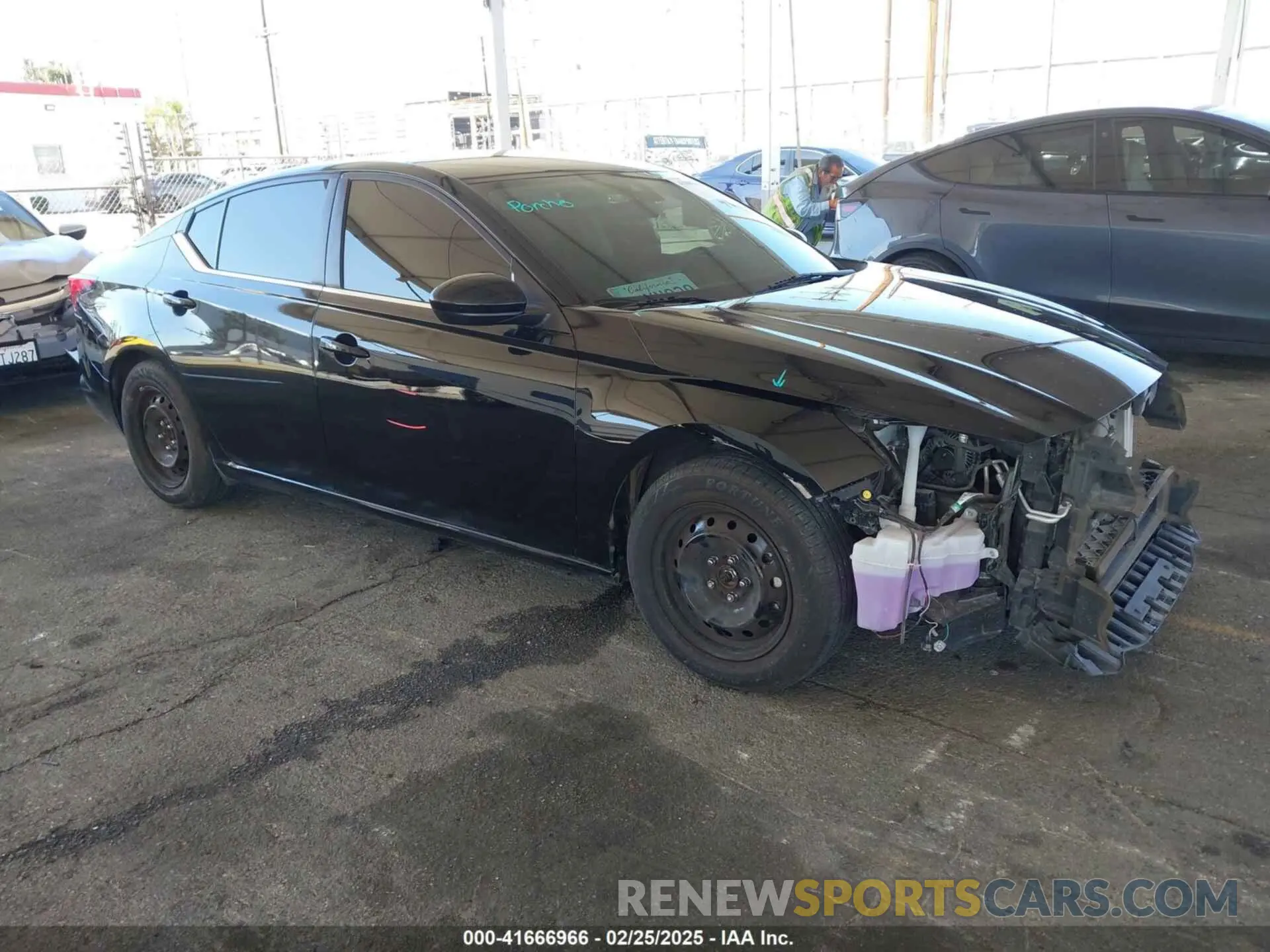 1 Photograph of a damaged car 1N4BL4CV8NN354878 NISSAN ALTIMA 2022