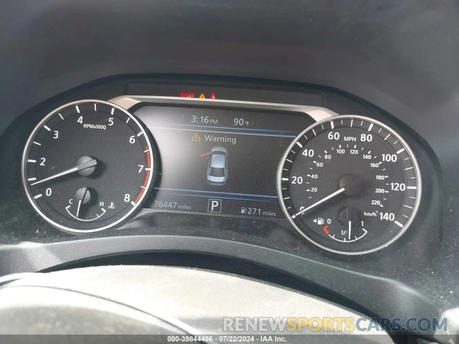 7 Фотография поврежденного автомобиля 1N4BL4CVXNN323308 NISSAN ALTIMA 2022