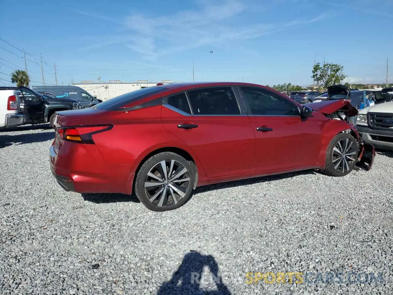 3 Photograph of a damaged car 1N4BL4CVXNN361962 NISSAN ALTIMA 2022
