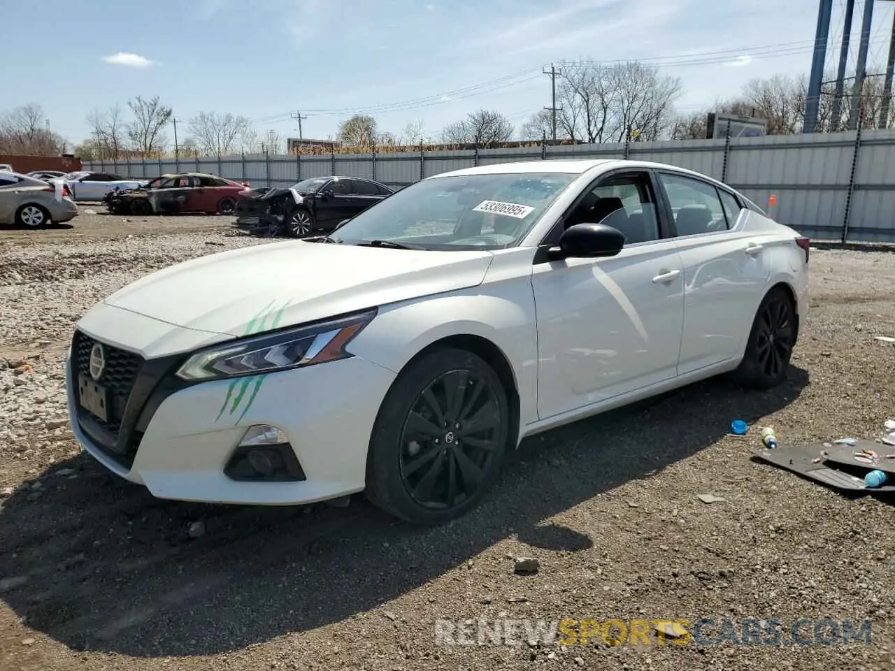 1 Photograph of a damaged car 1N4BL4CW8NN301977 NISSAN ALTIMA 2022